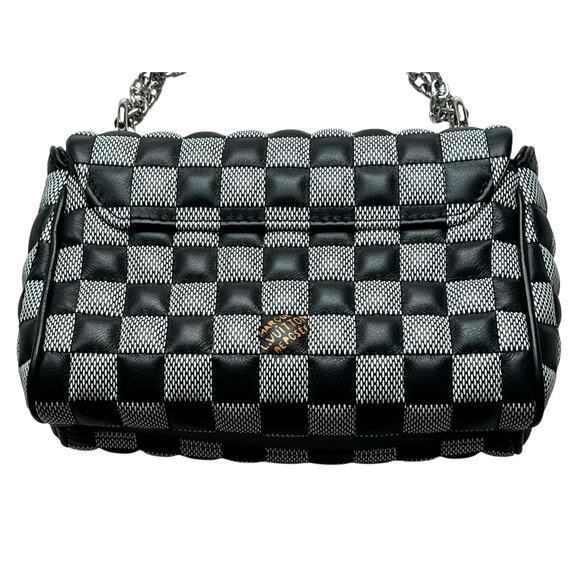 Louis Vuitton Limited Edition Damier Quilted Leather Twist BB Bag - Picture 3 of 16